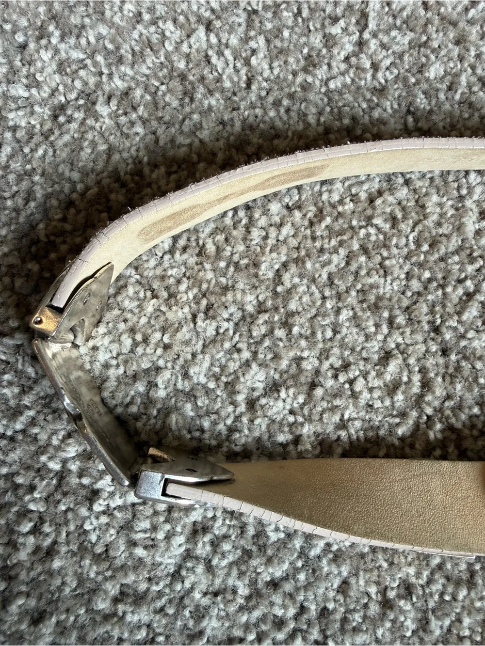 Streets Ahead vintage snakeskin belt